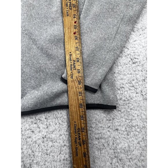PATAGONIA Women’s S Better Sweater Lightweight Light Grey Dark Gray Trim & Snaps - Picture 3 of 8